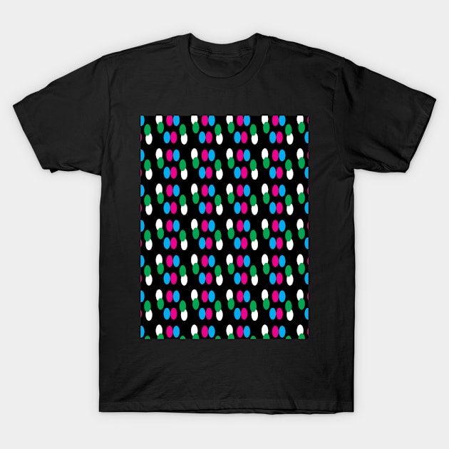 Colorful abstract pattern T-Shirt by dmerchworld